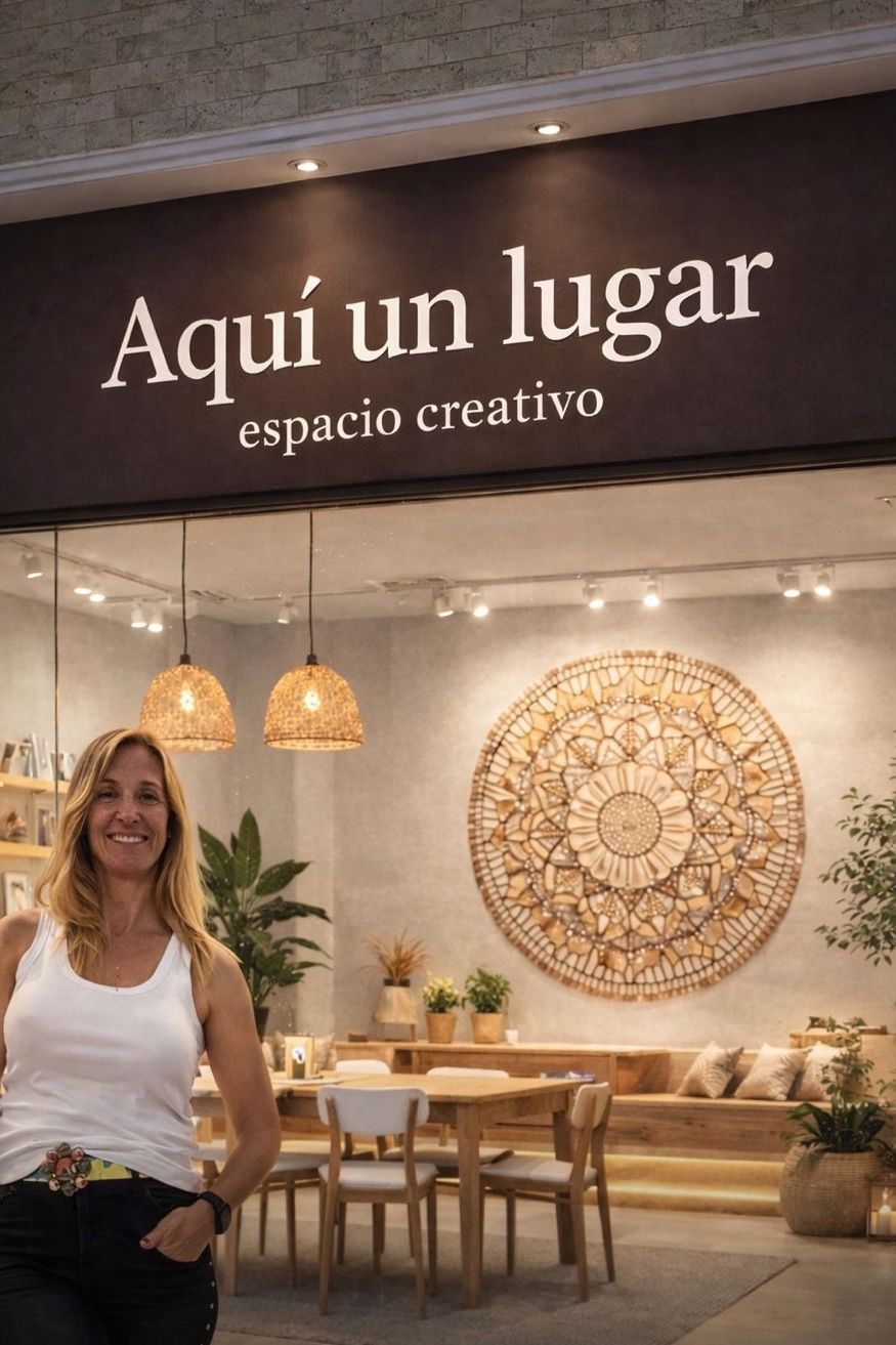 Espacio creativo Aquí un lugar — taller de manualidades en Lloret de Mar